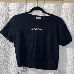 Tshirt crop top